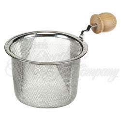 3" Strainer with Wooden Handle